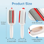 Reusable Pet Hair Remover Lint Roller Brush, Washable Pet Cat Dog Hair Removal - Image 2