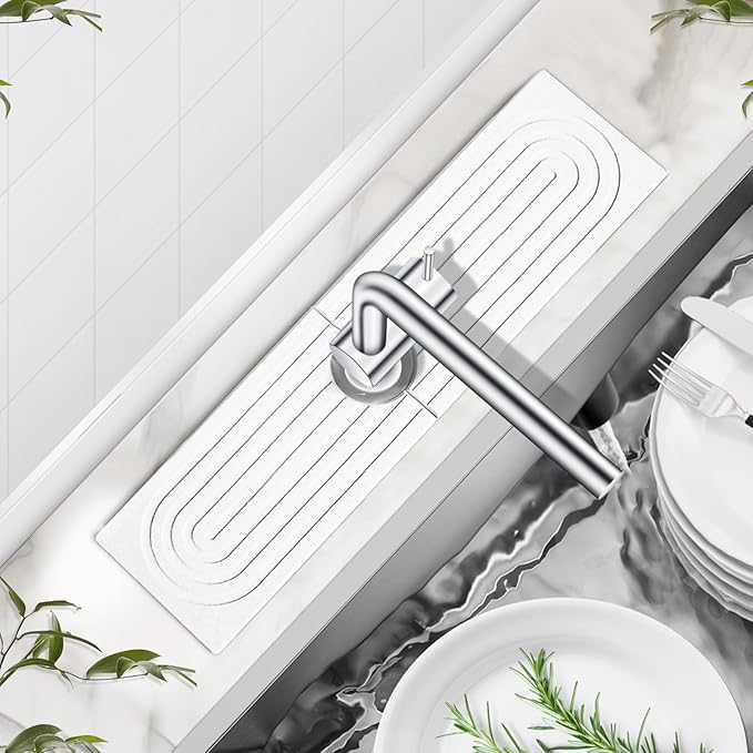 Stone Drying Mat for Kitchen Faucet: Diatomite Stone Drying Tray by Unknown