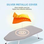 STORAGE MANIAC Tabletop Ironing Broad, All Iron Frame Mini Folding Ironing Broad - Image 2