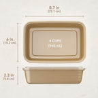 Bentgo Prep - 20-Piece 1-Compartment Reusable Meal Prep Containers - Image 7