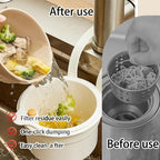 Kitchen Sink Strainer Basket, Hanging Corner Food Scrap Catcher, Sink Basket - Image 4