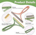 3 in 1 Lint Remover, Pet Hair Remover, Dog Cat Hair Remover, Carpet Rake - Image 4