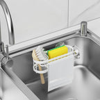 Cisily Kitchen Sink Caddy Sponge Holder in The Sink, Stainless Steel Kitchen - Image 3