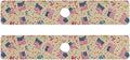 Kitchen Sink Splash Guard 2 PCS 30 Inch Sink Faucet Mat Splash Guard by Eyanle