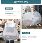 2 Pack Collapsible Laundry Baskets, 90L Large Foldable Laundry Basket, Durable - Image 6
