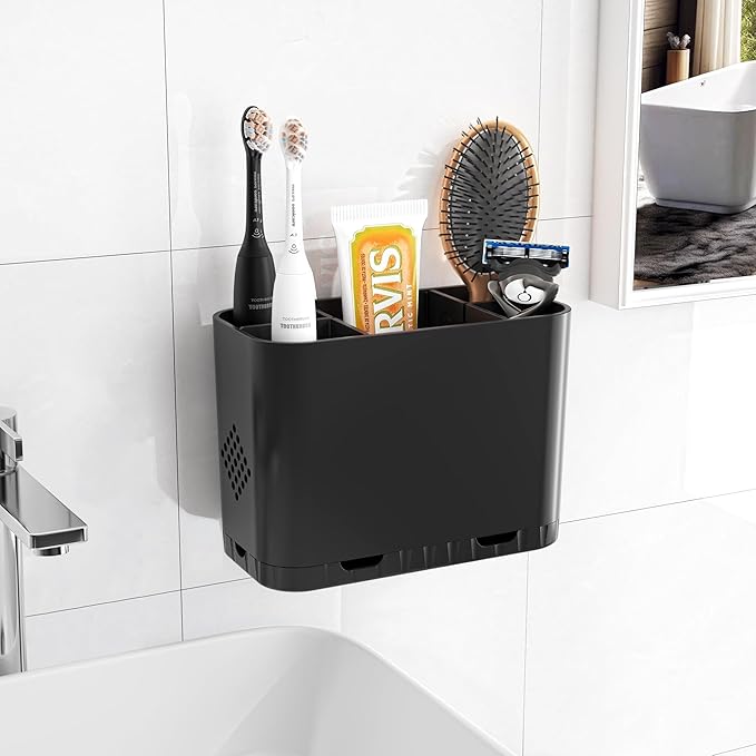 Toothbrush and Toothpaste Holders by Homtalker