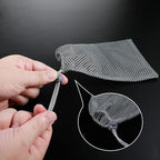 TecUnite 10 Pcs Mesh Bags Drawstring Laundry Bags Large Nylon Mesh Gift - Image 4