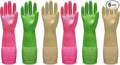 Bamllum 3 Pairs of Rubber Dishwashing Gloves by Bamllum