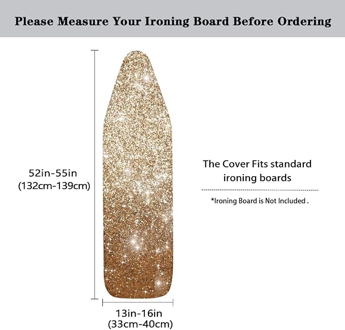 Leopard Stylish Ironing Board Covers Standard Washable Ironing Board Protector - Image 5
