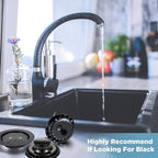 Mudder 3 Pcs Kitchen Sink Drain Strainer and Stopper Stainless Steel Garbage - Image 6