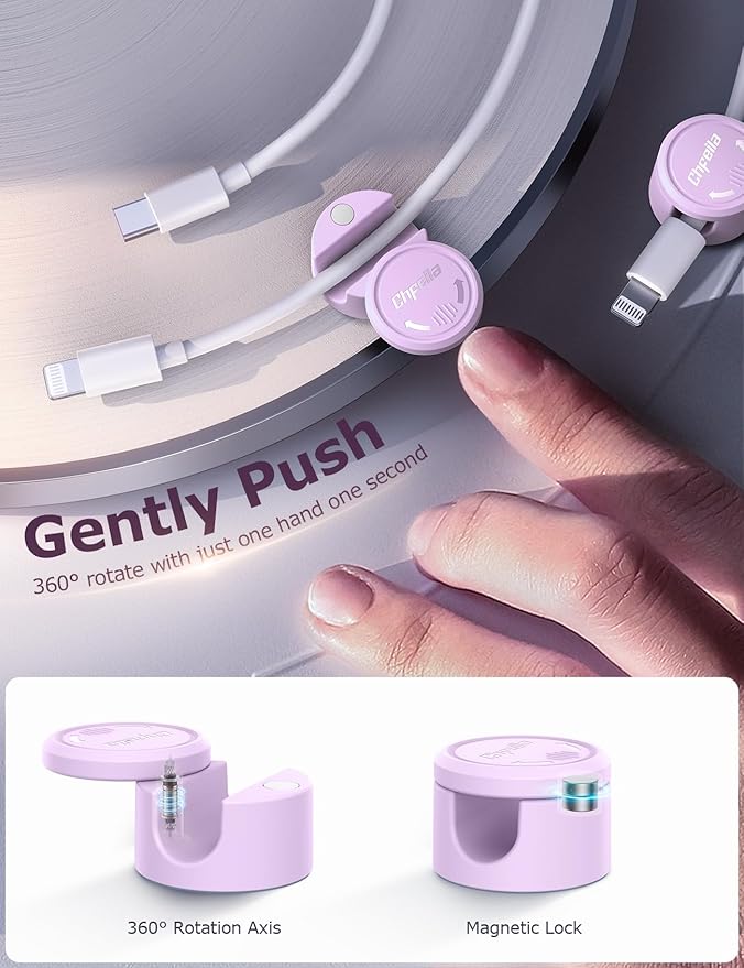 9 Pack Magnetic Cable Clips - Image 2