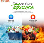 Glotoch 28oz Meal Prep Containers, 10 Pack Reusable Food Storage Containers - Image 3