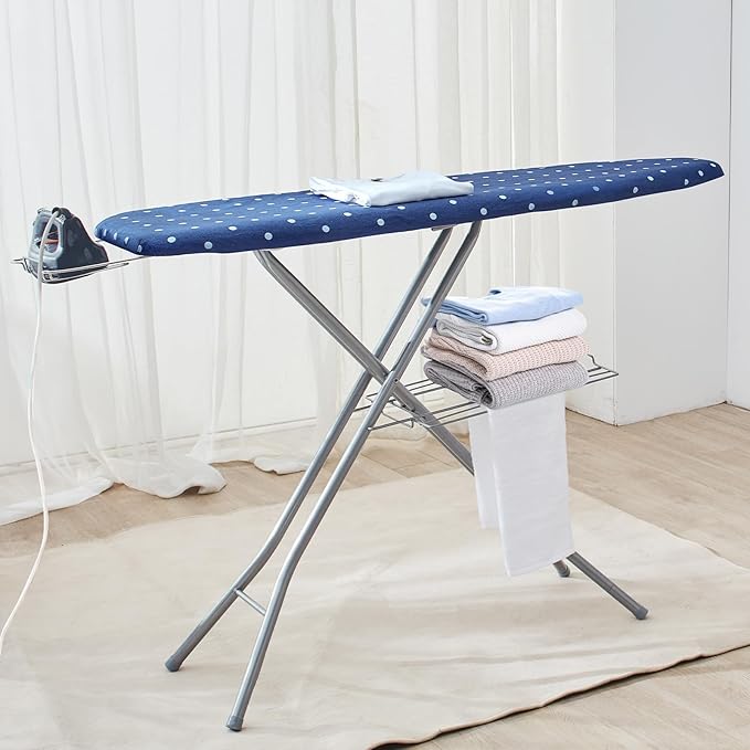 VEVOR Ironing Board with Bottom Storage Tray, Thickened 4 Layers Iron Board - Image 8