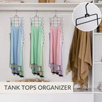 ZEDODIER Tank Top Hanger Space Saving, Bra Hangers - Image 4