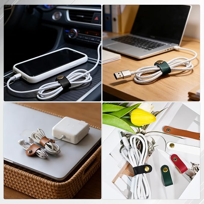 Cord Organizer, Earphone Winder, Charger Cord Keeper - Image 2