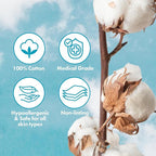 Intrinsics Large 4x4 Gauze Pads 2 Pack – 12-Ply Lint Free Cotton Pads - Image 3