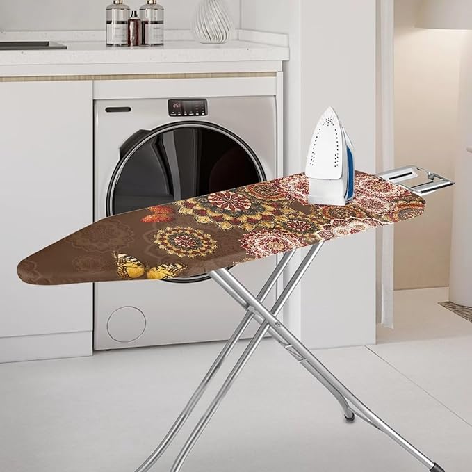 Boho Mandala Flower Print Ironing Protector - Image 2