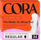 Cora 100% Organic Cotton Topsheet Pads by Cora