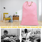 Cotton Canvas Laundry Bag with Handles & Drawstring Straps, Heavy Duty Extra - Image 7
