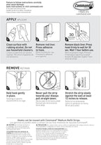 Command Medium Wire Toggle Hooks, 35 Hooks and 40 Strips, Damage-Free Hanging - Image 9