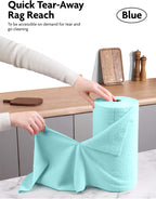 Fantasticlean Microfiber Cleaning Cloth Roll -40 Pack, Tear Away Microfiber - Image 2