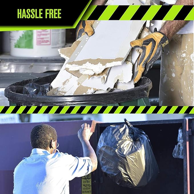 Heavy Duty 45 Gallon Trash Bags - Image 5