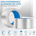 Thicker Silver Aluminum Foil Tape - Image 4