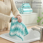 8 Piece Bathroom Towel Set |2 Oversized Bath Towels, 2 Hand Towels, 4 - Image 8