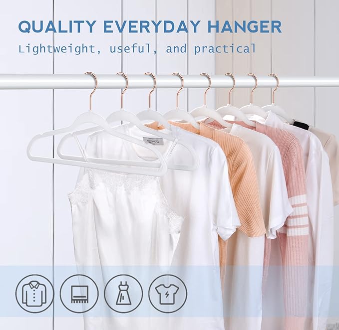 TIMMY Hangers Non-Slip Velvet Hangers - Image 6