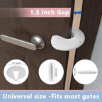Door Pinch Guard and Door Slam Stopper, Durable Silicone Door Finger Pinch Guard - Image 4