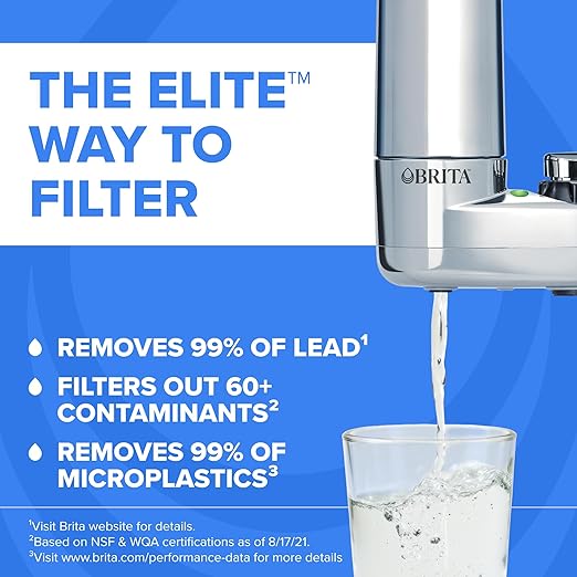 Brita Faucet Mount Water Filter System, No-Wait Filtration, Easy Install - Image 2