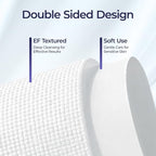 ECOLOOK Disposable Face Towel XL-10"x12" Upgraded Thick Facial Towels, Ultra - Image 4
