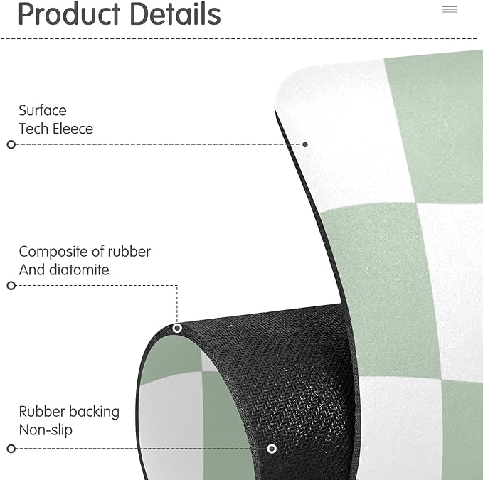 Kitchen Sink Splash Guard 1 PC 14.7 Inch Sink Faucet Mat Splash Guard - Image 3