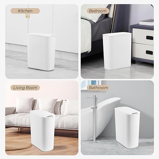 Automatic Motion Sensor Bathroom Trash Can - Image 7
