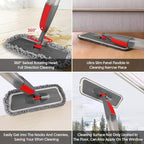 Spray Mops for Hardwood Floors Cleaning: MEXERRIS Falt Mop - Image 5