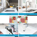 Kitchen Sink Splash Guard Faucet Mat Super Absorbent Fast Drying Mat Sink - Image 5