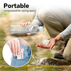Compressed Towels for Travel, 70 Bulk Pack Coin Tissues, Individually Wrapped - Image 6
