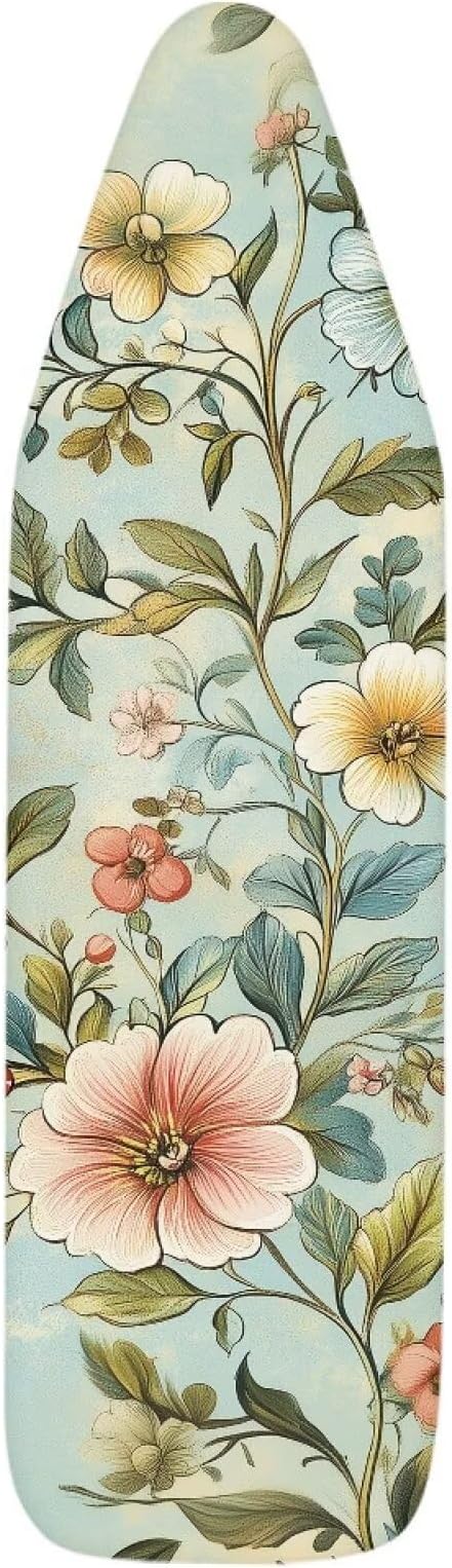 Vintage Flowers Iron Board Cover Anti-Burning Heat Insulation Ironing Board - Image 6