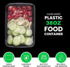 WGCC Meal Prep Containers Plastic Food Storage Containers - Image 2
