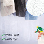 100 Pack Dry Cleaning Bags, 60x120 cm Clear Plastic Garment Bags - Image 4