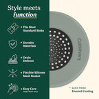 Cuisinart Sink Strainers- 2 Pack Kitchen Sink Drain Strainer & Food Catcher - Image 4