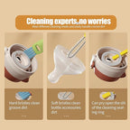 3 in 1 Cup Lid Gap Cleaning Brush Multifunctional Bottle Cleaning Brush - Image 2