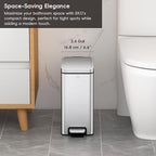 EKO Small Bathroom Trash Can - Image 3