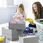 Criusia Drawer Organizers for Clothing 15 Pack, Foldable Fabric Closet - Image 7