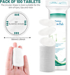 Premium Cotton Rounds for Face, 100% Pure & Natural Facial Cleansing Round Pads - Image 5