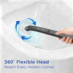 Disposable Toilet Brush, 14 Refills Toilet Bowl Cleaner Wand, Toilet Cleaner - Image 6