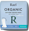 Rael Incontinence Pads for Women, Organic Cotton Cover, Postpartum Essential by Rael