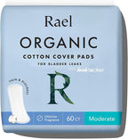Rael Incontinence Pads for Women, Organic Cotton Cover, Postpartum Essential by Rael