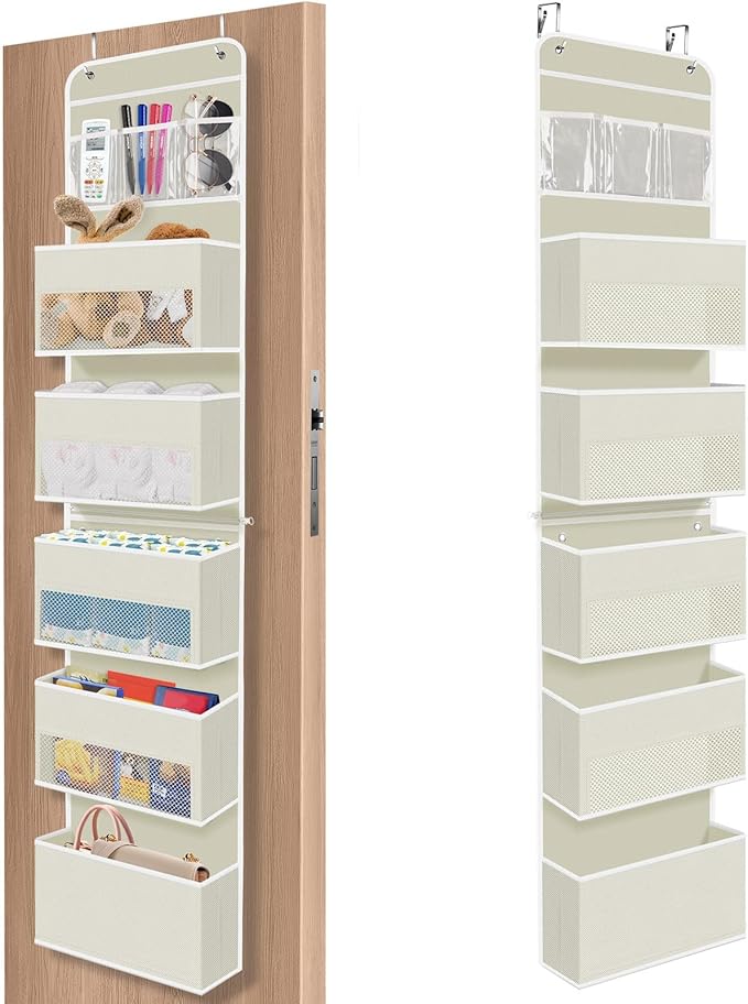 6-Tier Over The Door Organizer, Hanging Storage Organizer by SpaceHacks