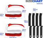 Scrub Brush - 6 Pack, Scrub Brushes - Image 6